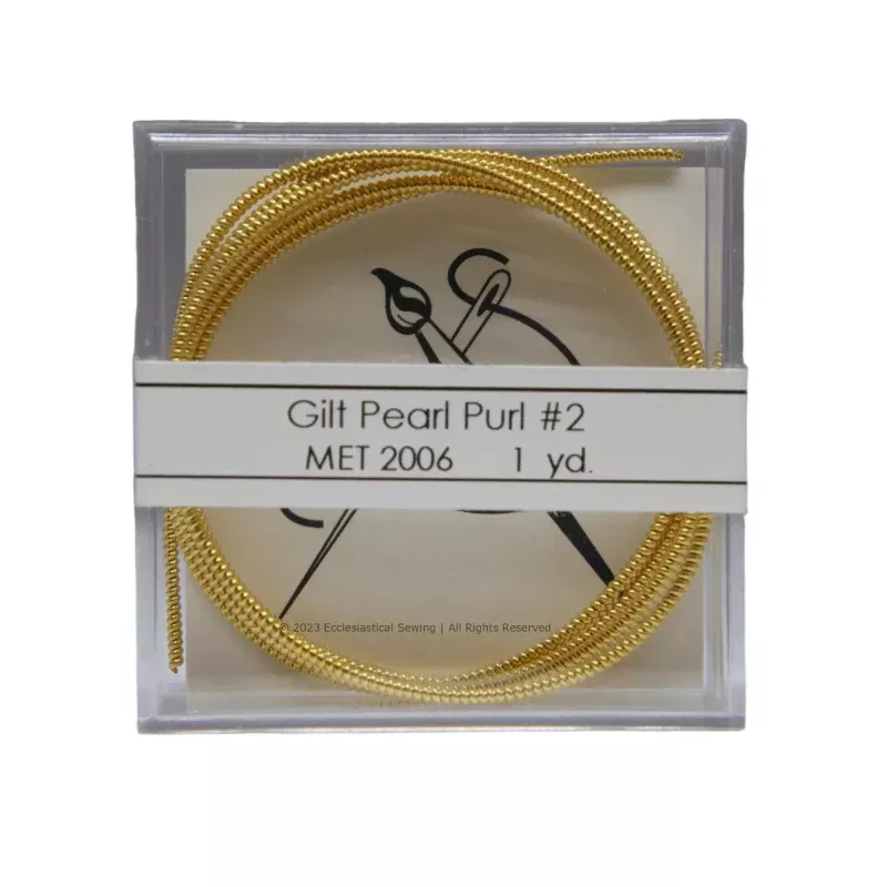 Gilt Pearl Purl – Gold Hand Embroidery Threads & Goldwork