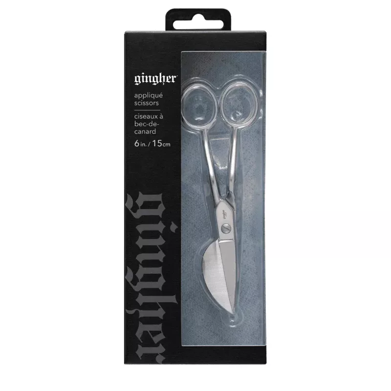 Gingher 6″ Knife Edge Applique Scissors
