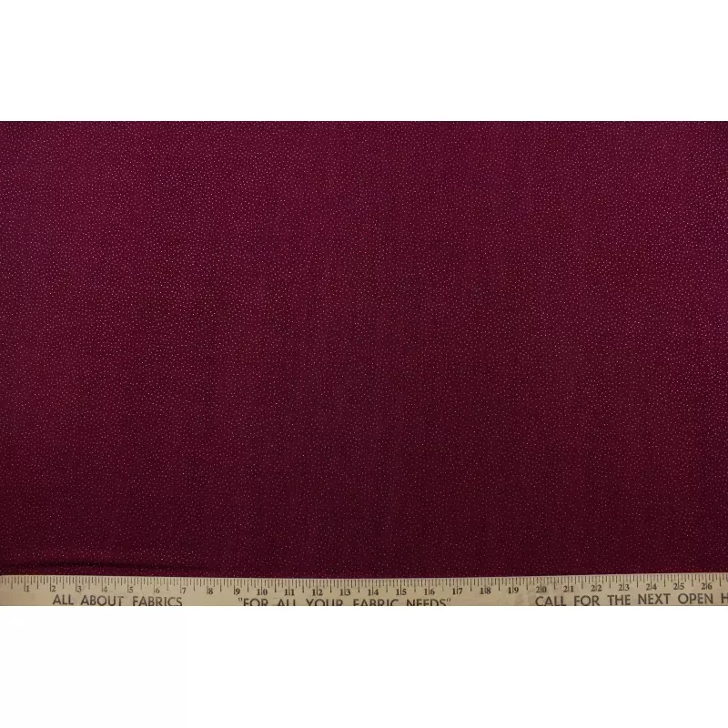 Glittered in Plum|Per Yard&6 X 6 Sample