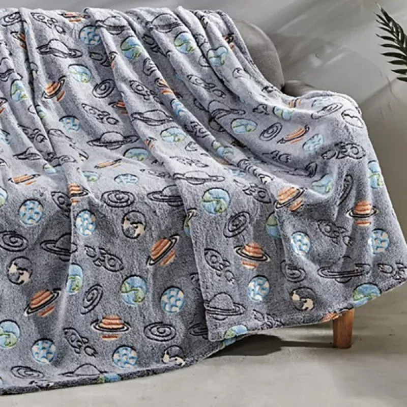 Glow in the Dark Throw Blankets