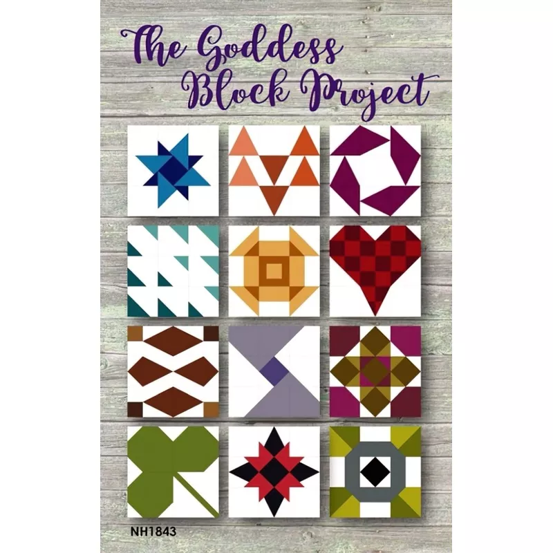 The Goddess Block Project Patternby Needle in a Hayes Stack