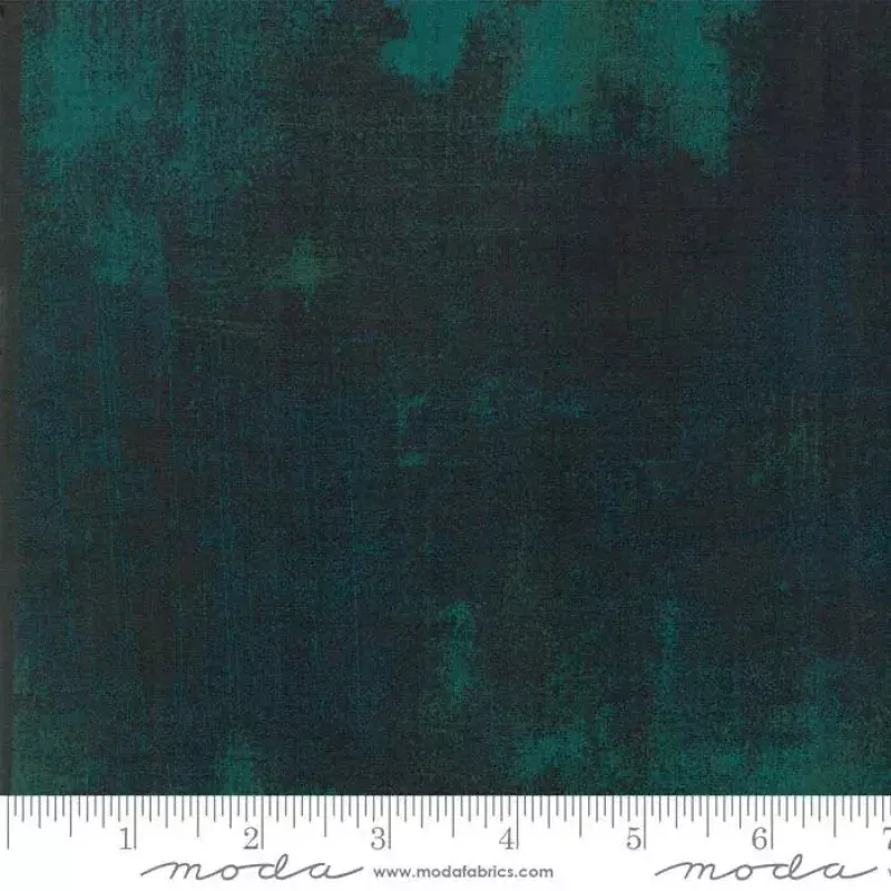 Green Grunge Basics Everglade 44/45 Per Yard