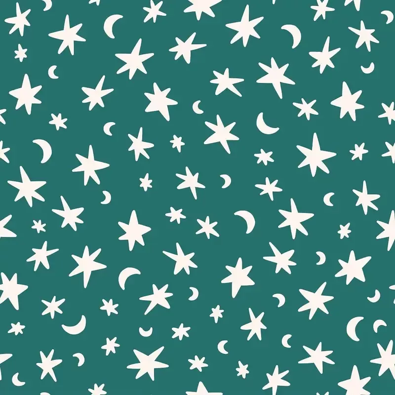 Groovy Christmas Pattern #7 Fabric