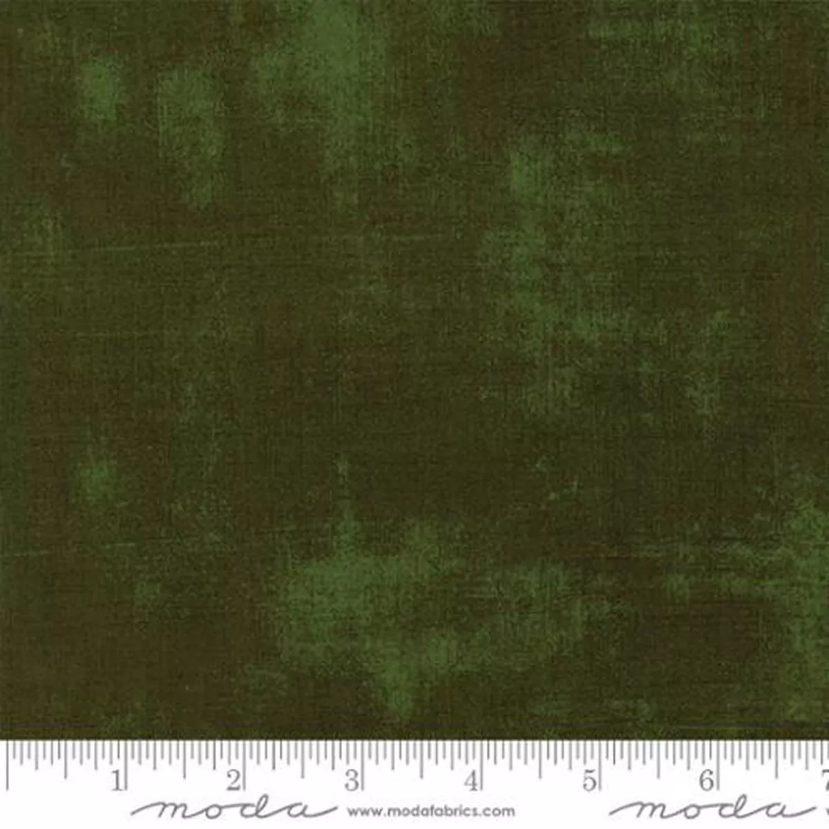Grunge Basics Rifle Green BasicGrey Moda Cotton Fabric MD-30150-394 1/2