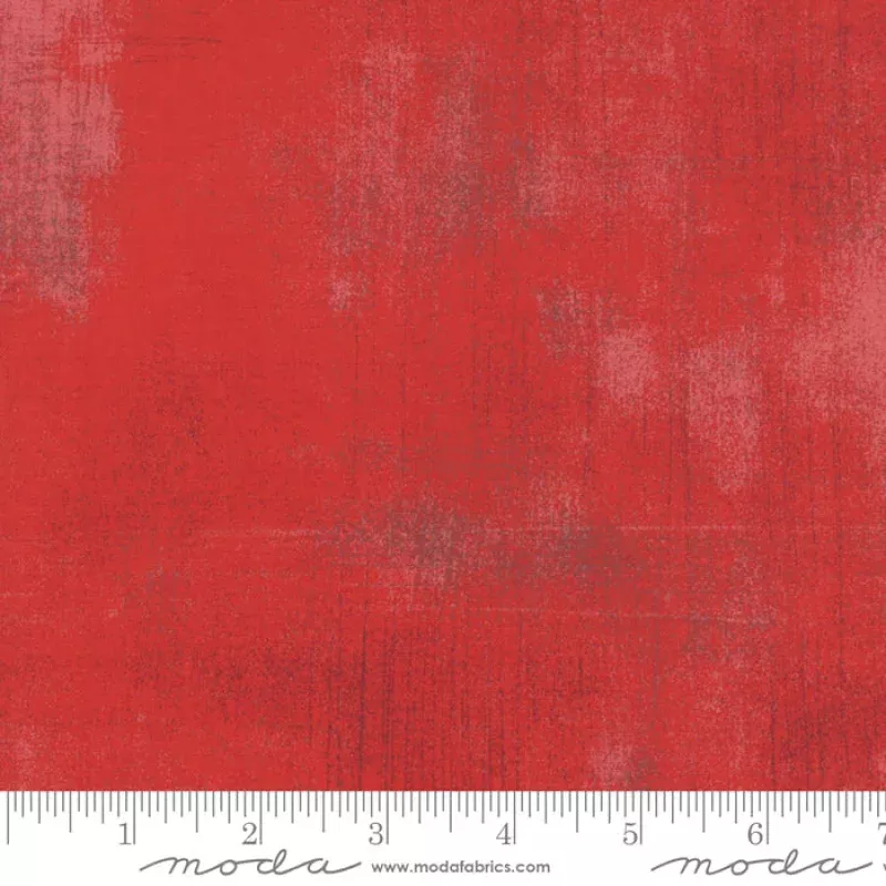 Grunge BasicsCherry | BasicGrey | Cotton Quilting Fabric
