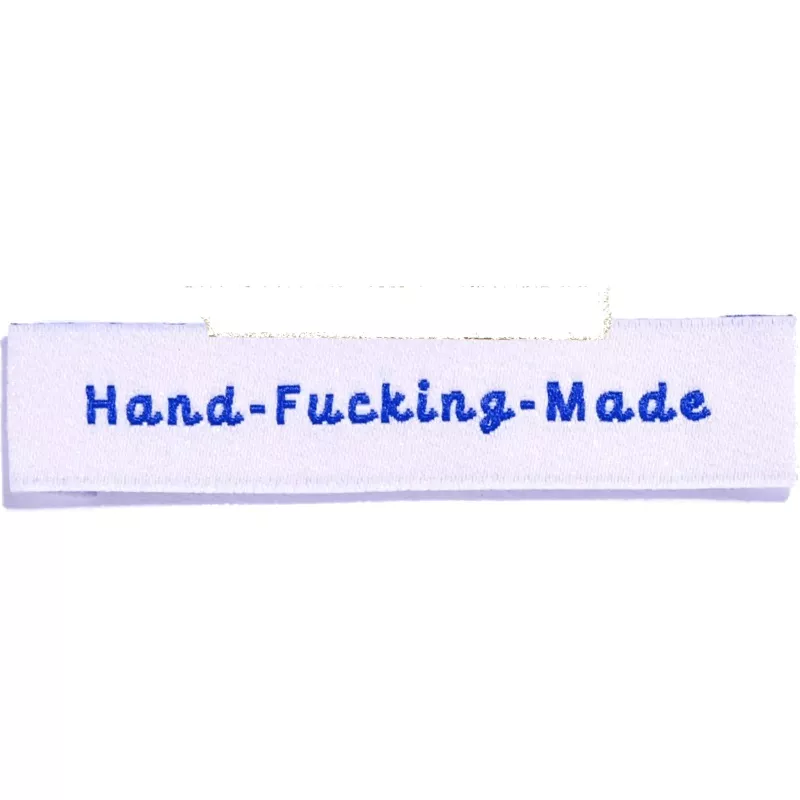 Hand-Fucking-Made Labels by Kylie and the Machine