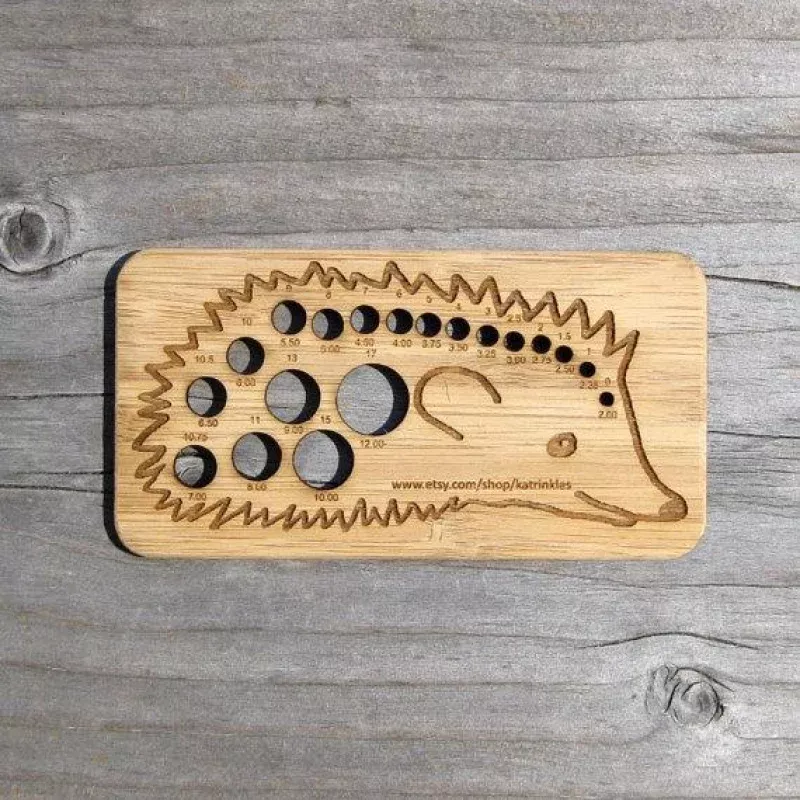 Hedgehog Needle Gauge
