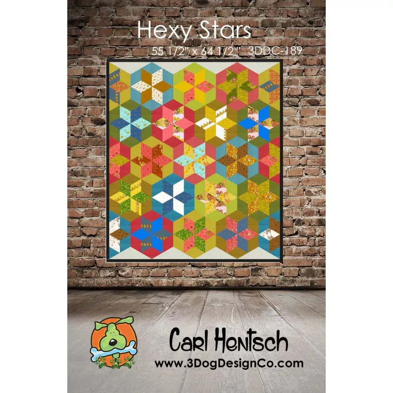 Hexy Stars Downloadable Pattern