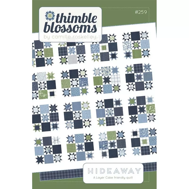 Hideaway Quilt Pattern G TB 259 Thimble Blossoms