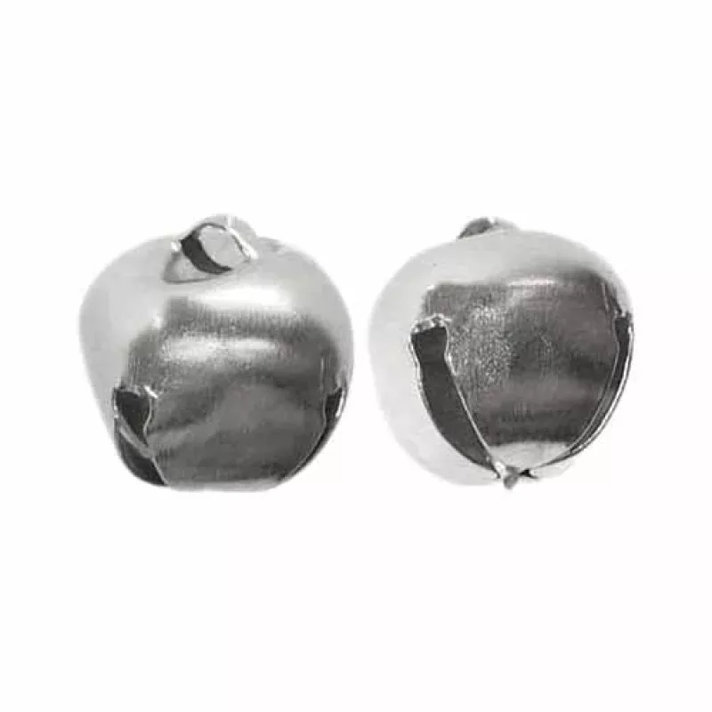 HOBBY Jingle BellsSilver, 15mm, 6Pack