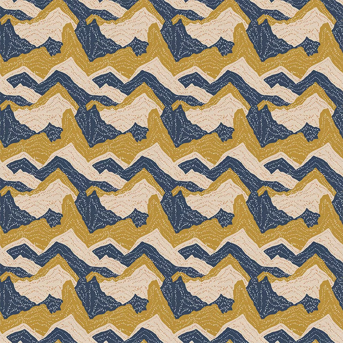 Hoggar Mountains – Navy – Quilting Cotton