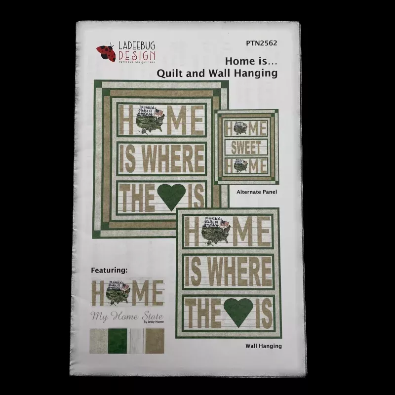 Home is… | Ladeebug Design | Quilt Pattern
