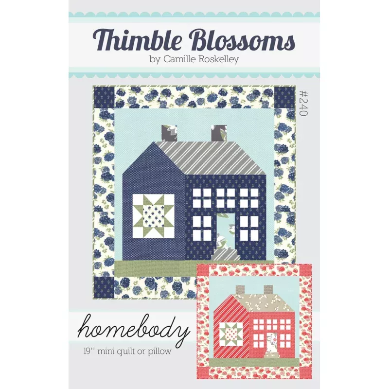 Homebody Mini Quilt and Pillow Pattern