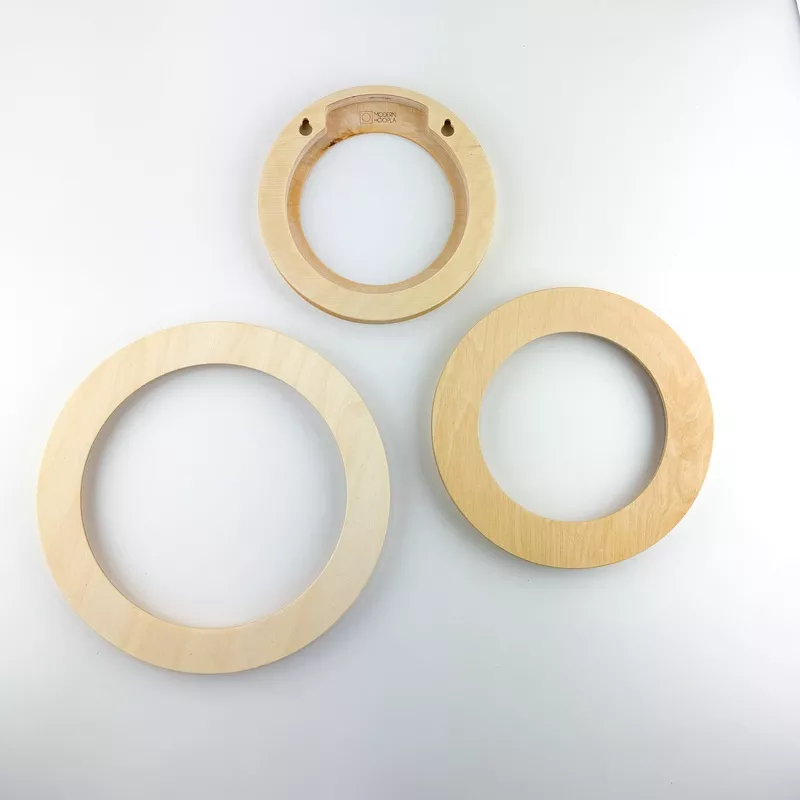 Hoop Frame – Circle 6 in – Natural