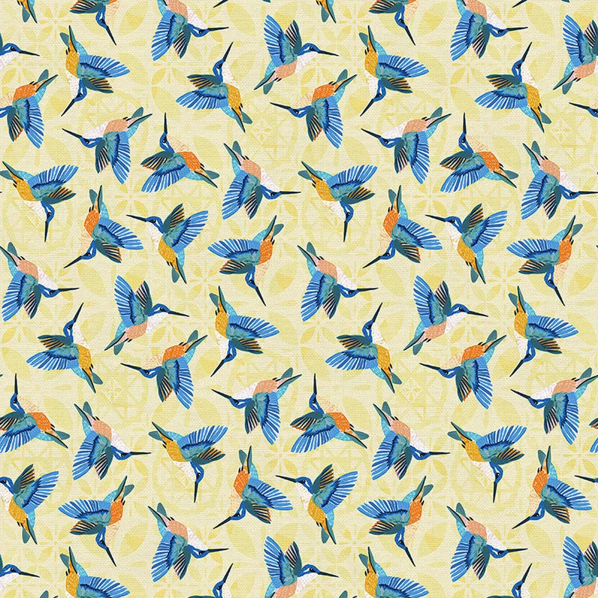 Hummingbird Toss – Sateen – 60″
