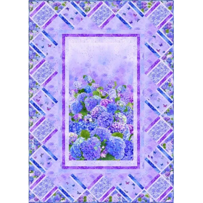 Hydrangea Haze Downloadable Pattern