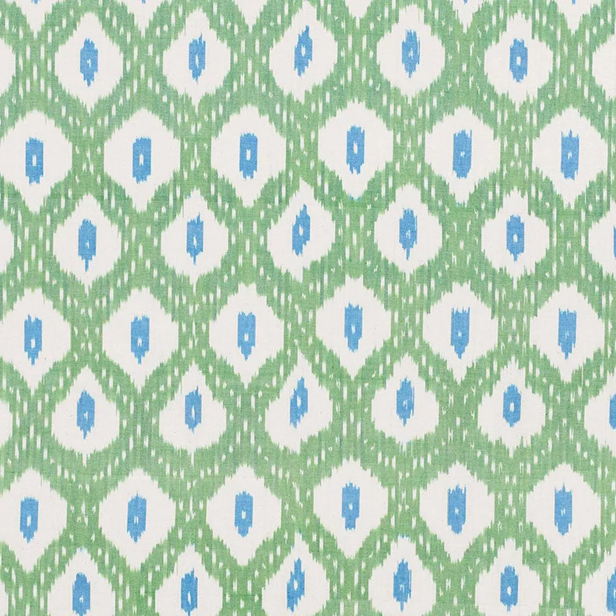 Indio Ikat Green Fabric