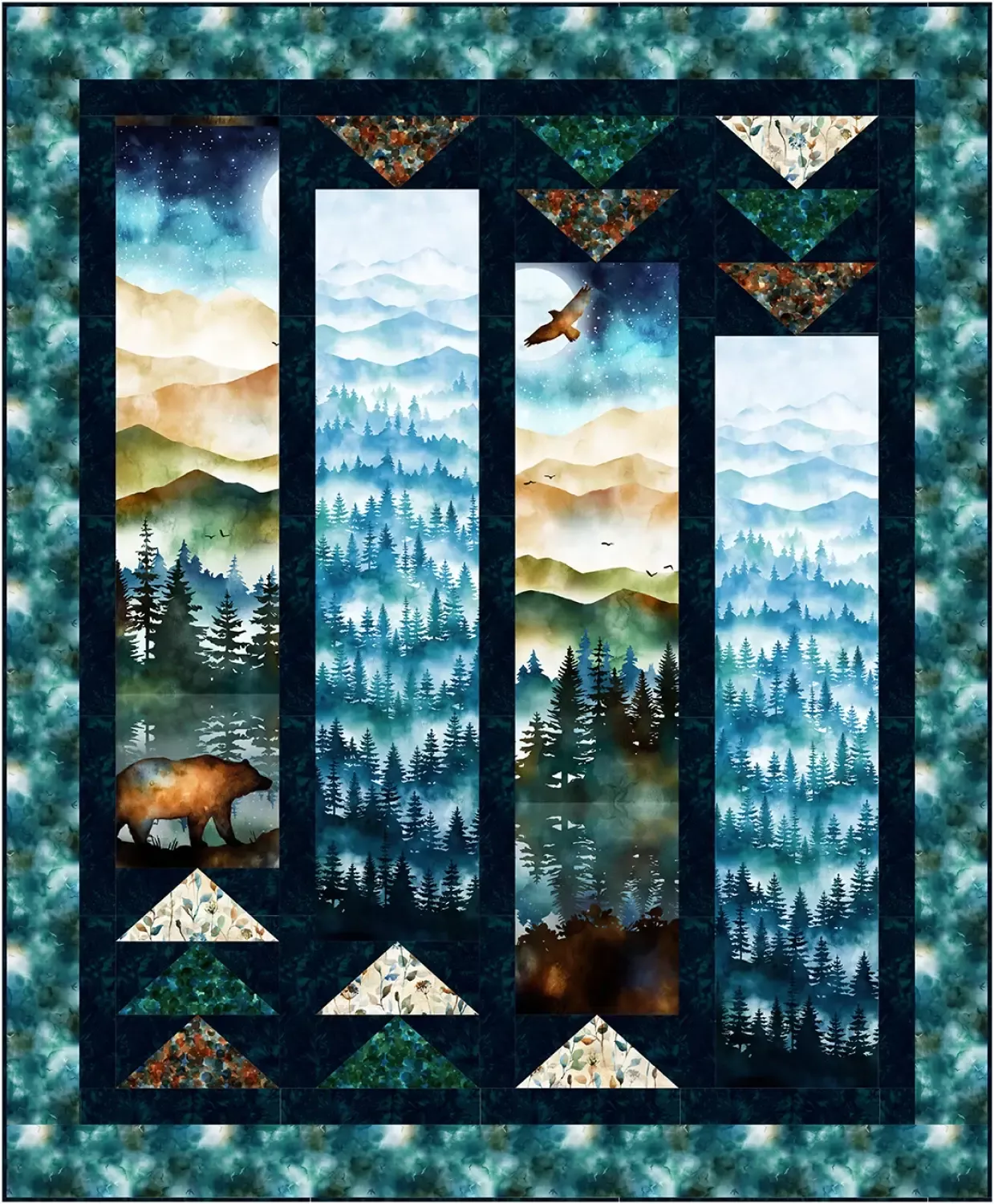 Ingots Quilt Pattern - Quilting Renditions