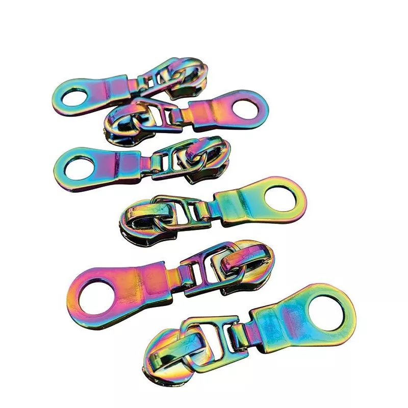 Iridescent Rainbow Zipper Pull