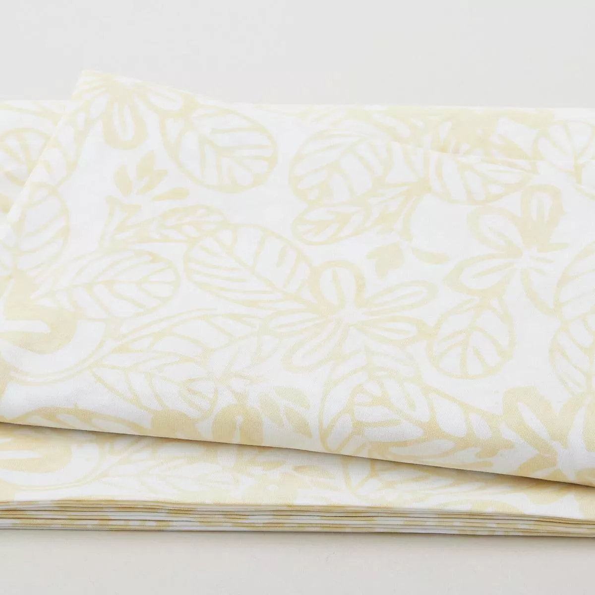 Java Batiks – Flower Stamp Tan 3 Yard Cut