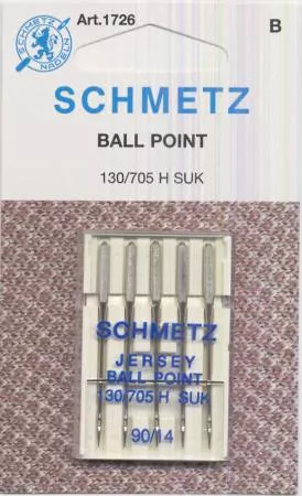 Jersey Ball Point Needle 90/14 - Schmetz