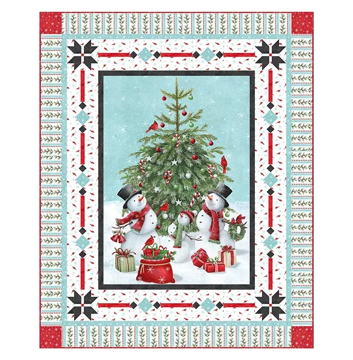 Jolly Gathering Quilt Pattern - Kris Holderness Designs