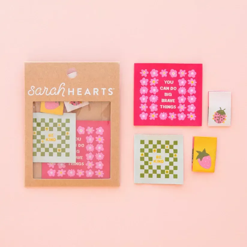 Joyful June Labels - Sarah Hearts