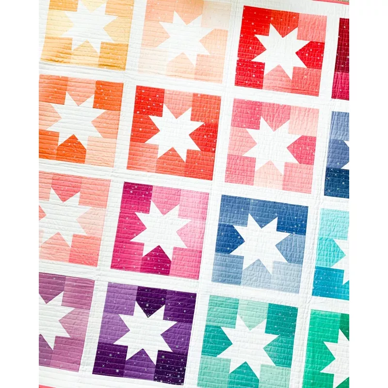 Joyful Stars Quilt Pattern