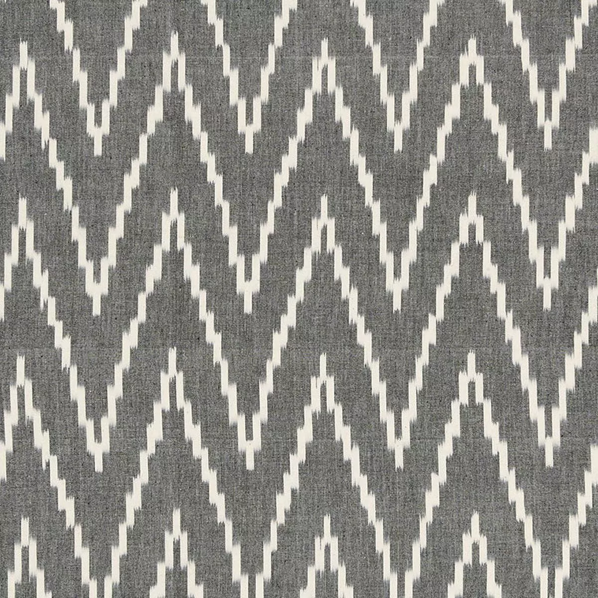 Kasari Ikat Graphite Fabric