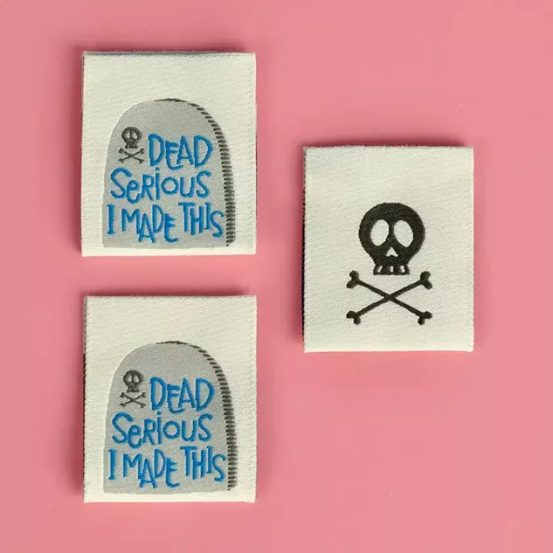 Kati Cupcake Sewing Labels – Dead Serious