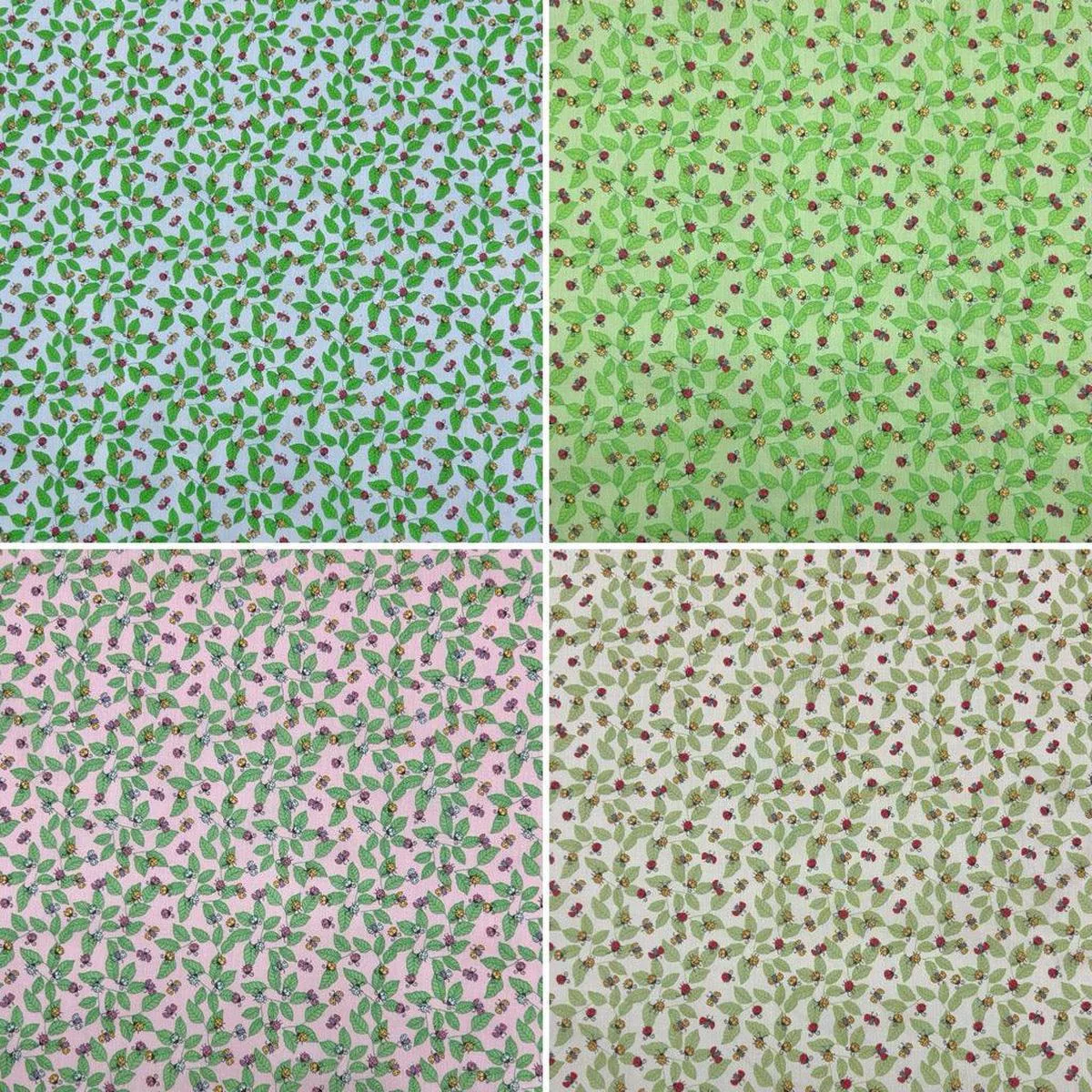 Ladybug Polycotton Fabric