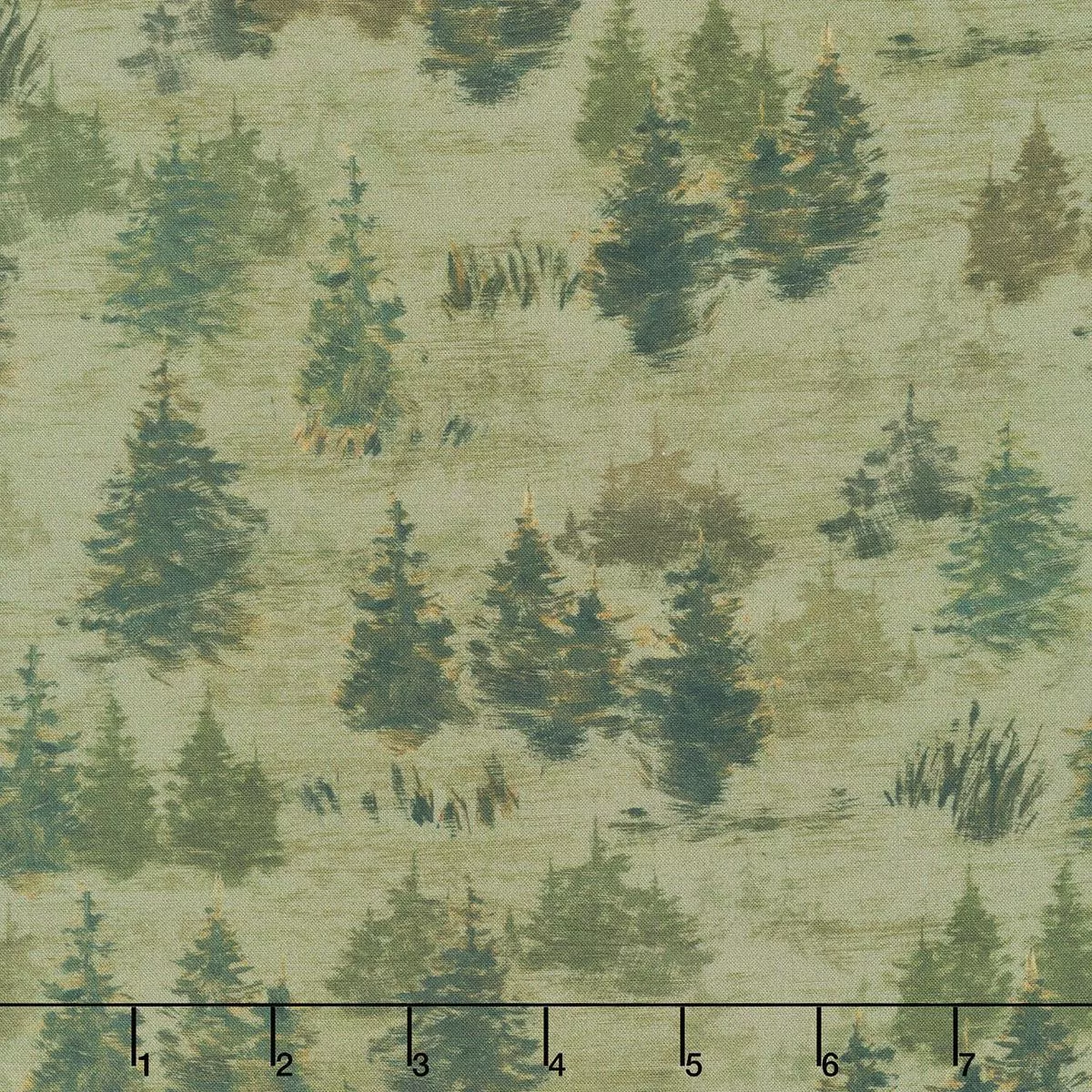 Lake & Lodge – Trees Olive Yardage