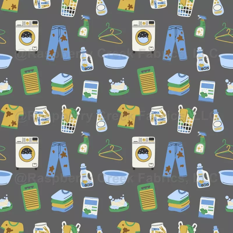Laundry Day on Gray