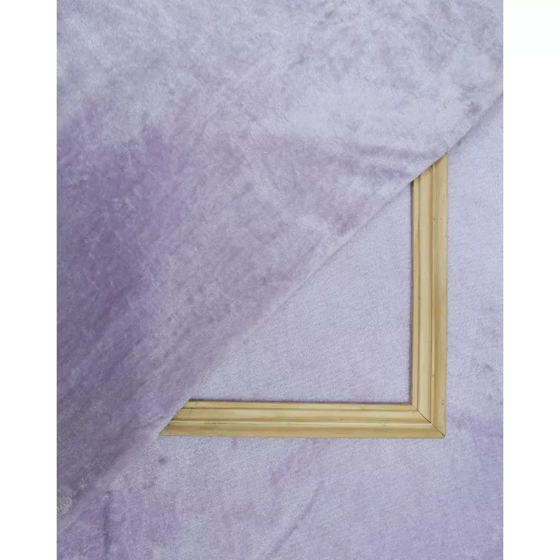 LAVENDER ARTIFICIAL FUR FABRIC