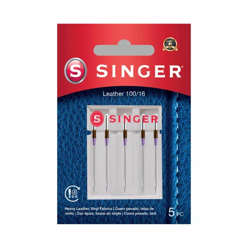 Leather Needles 100/16 5-Pack