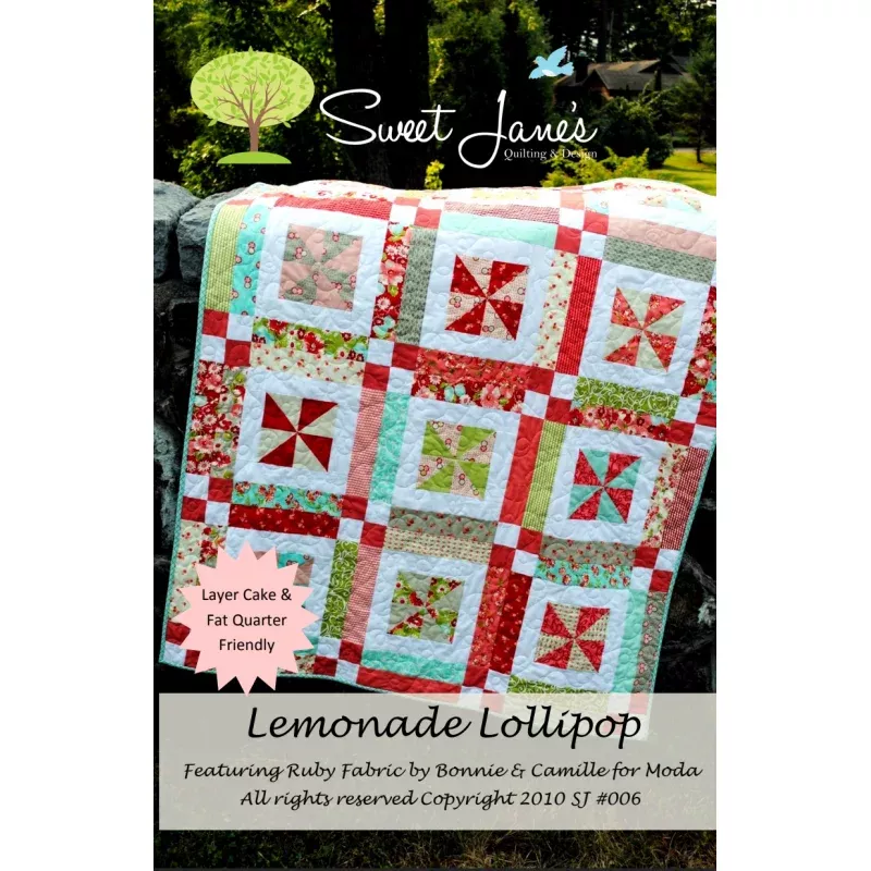 Lemonade Lollipop Downloadable Pattern