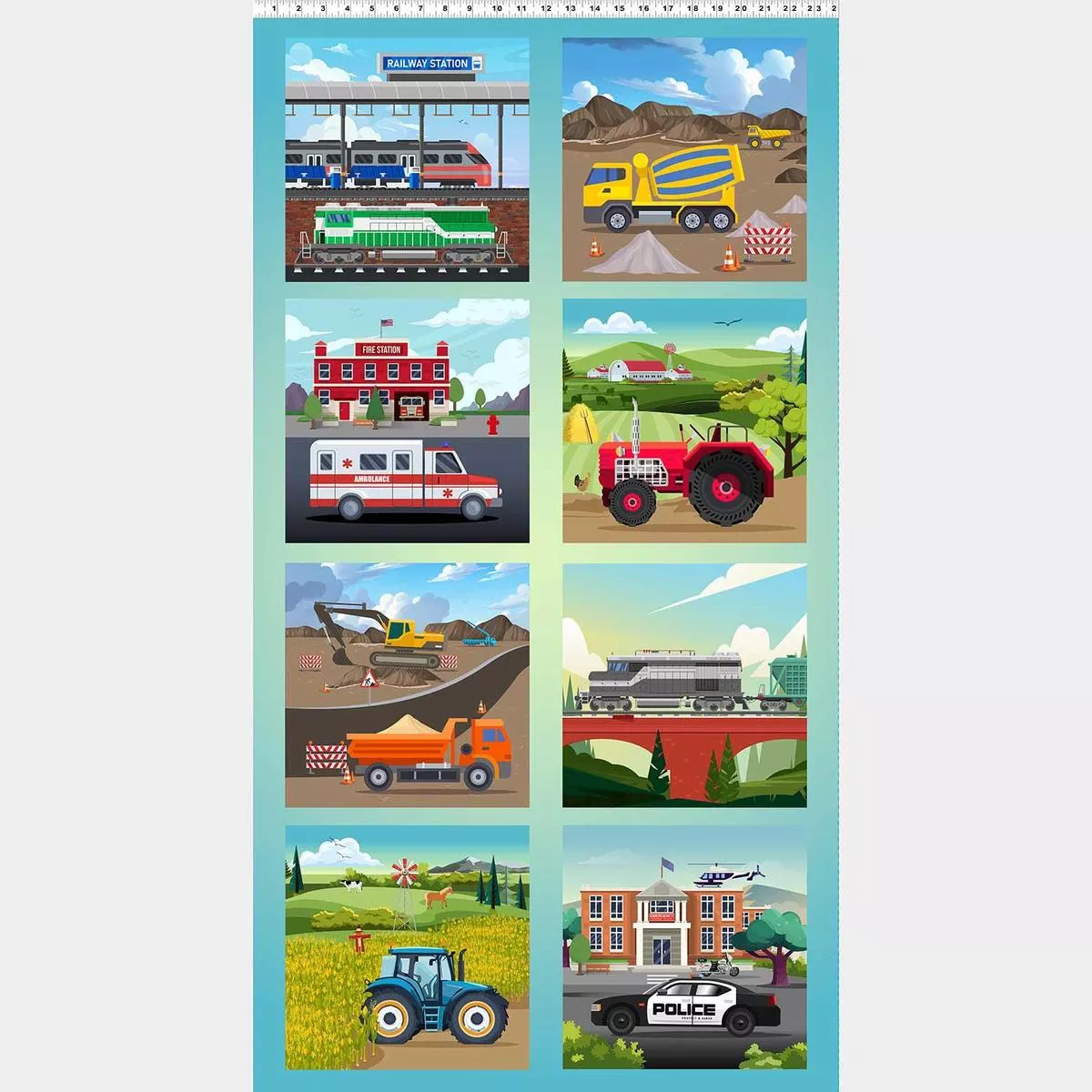 Let’s Go! – Blocks Multi Panel