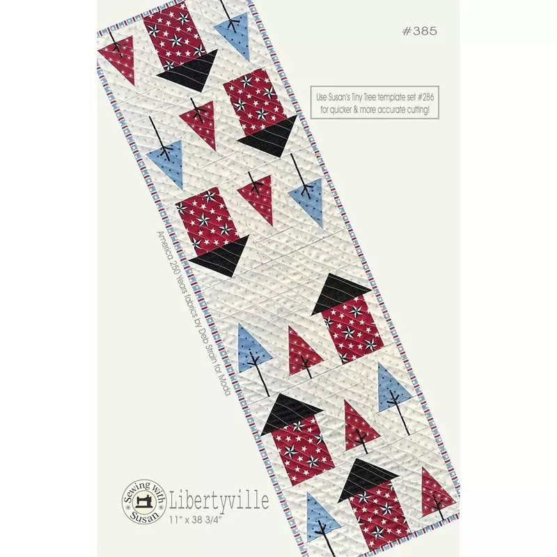 Libertyville Table Runner / Table Topper by Susan Marth