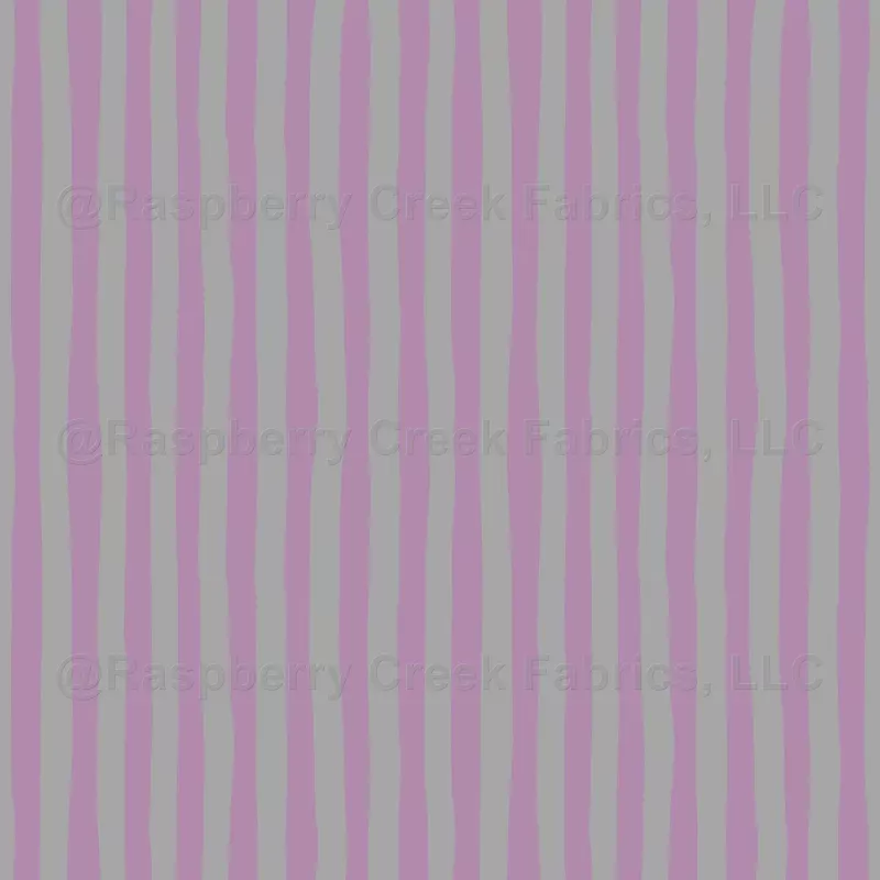 Light Purple & Gray Wonky Stripes