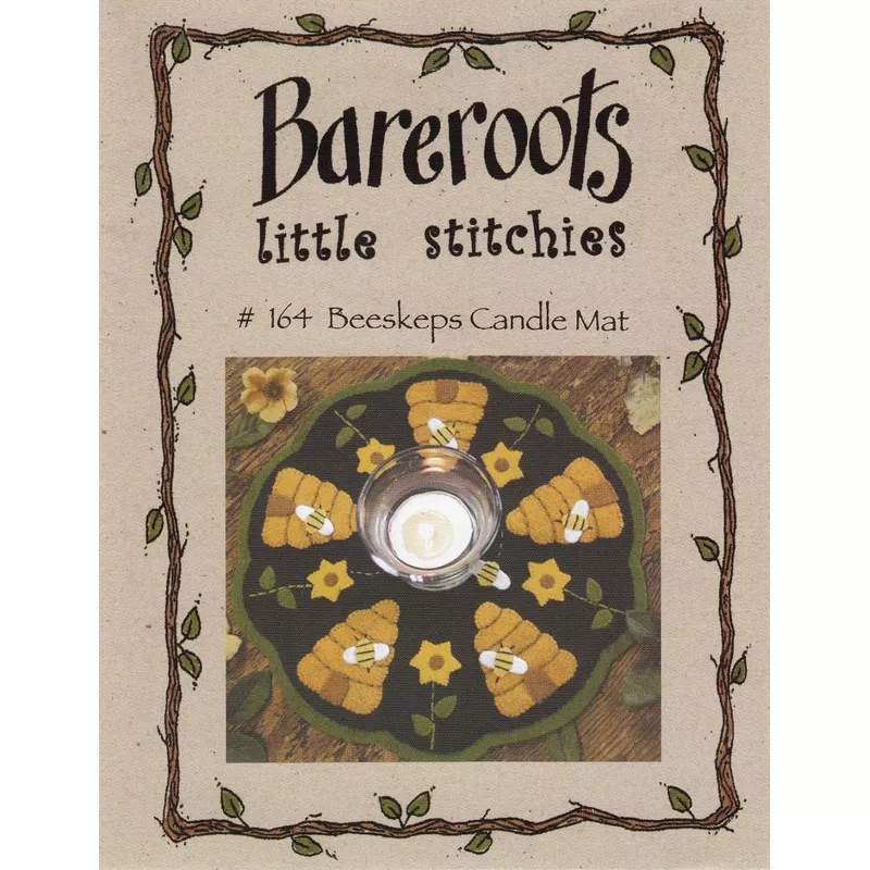 Little Stitchies – Beeskeps Candle Mat / Pattern + Material