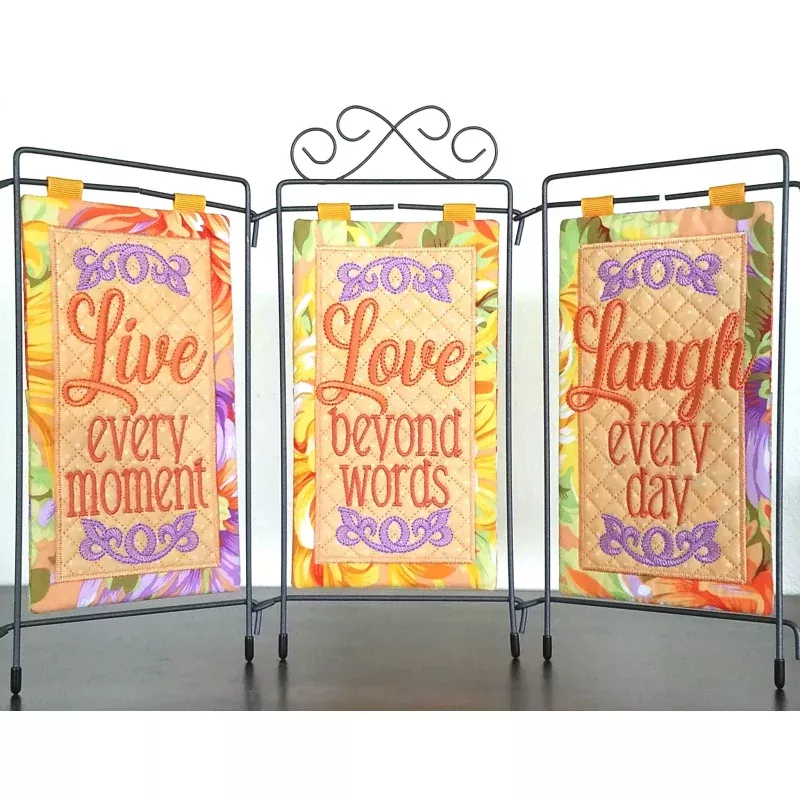 Live Love Laugh Table Top Display Pattern
