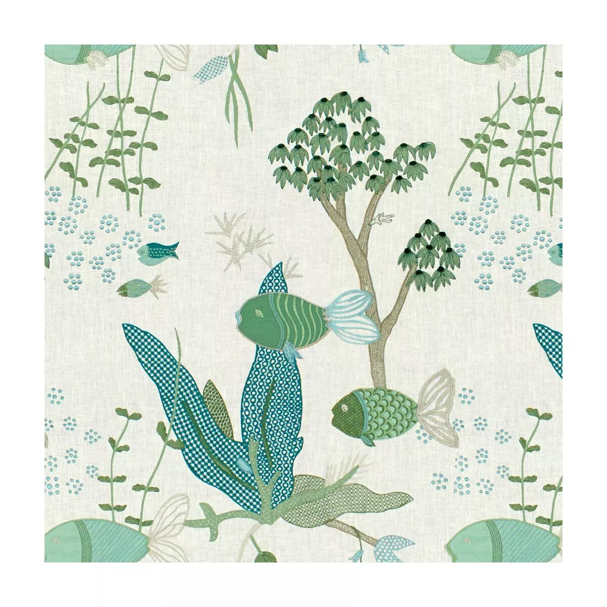 Lyford Cay Seafoam Fabric