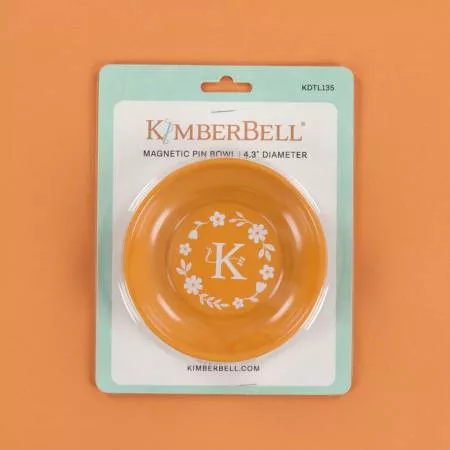 Magnetic Pin Bowl - Orange - Kimberbell