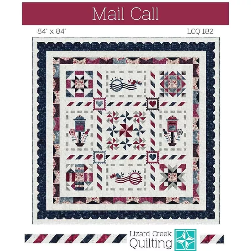 Mail Call BOM Pattern – Lizard Creek Quilting