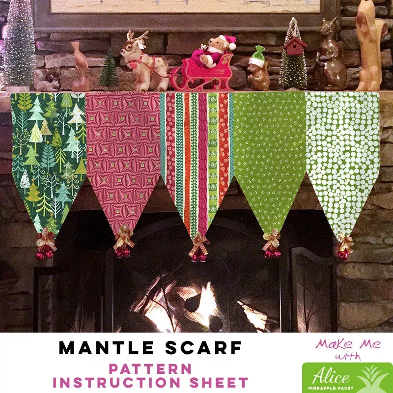 Mantle Scarf – Alice Pineapple Pack Pattern