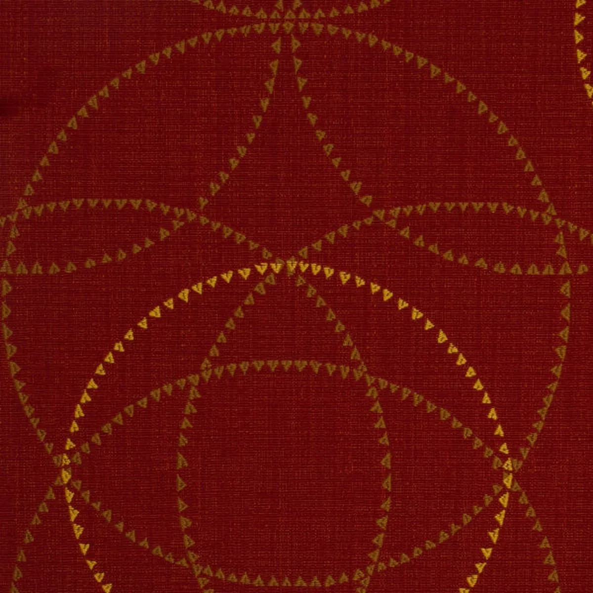 Marharam Periphery Cinnabar Red Upholstery Fabric