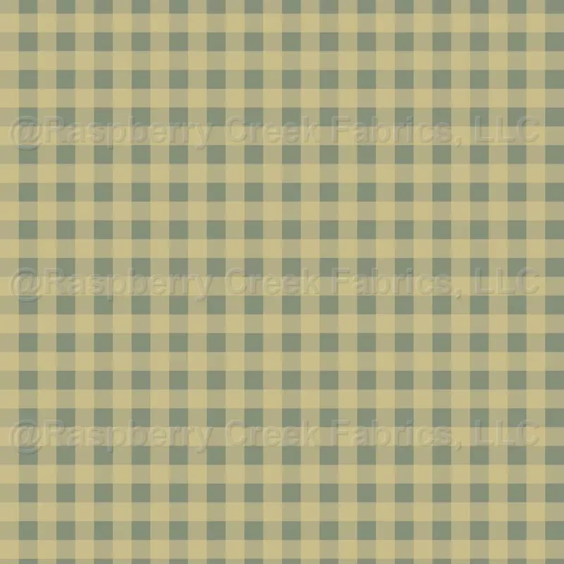 Market Day Gingham Green