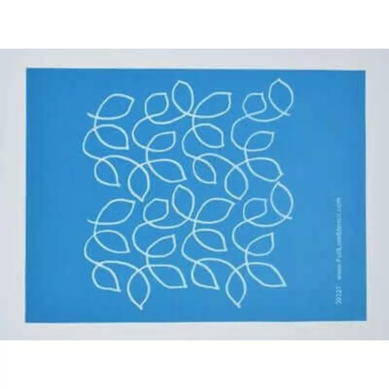 Meandering Leaves Stencil