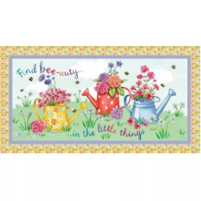 Meant to Bee HONEY BEE PANEL – 24 REPEAT DDC12008-MULT-D Panel