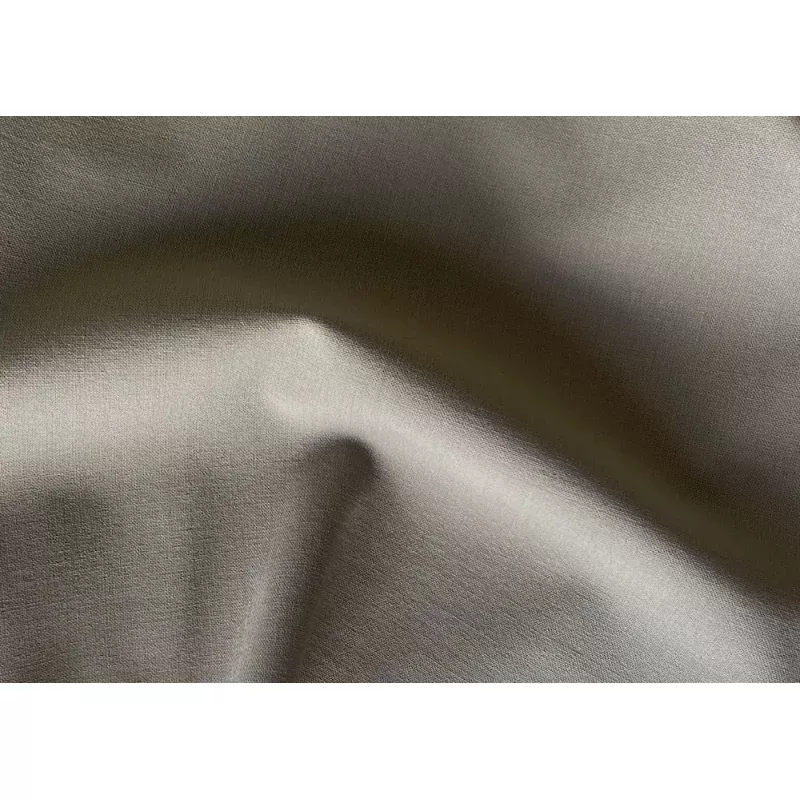 Mid-Weight Basic Khaki Stretch Wool Twill (Made in Italy)